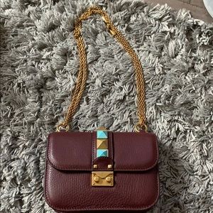 Valentino rock stud chain bag